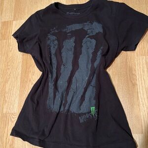 Monster Energy Graphic Tee Black